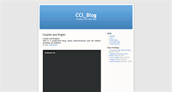Desktop Screenshot of cci.charldine.com